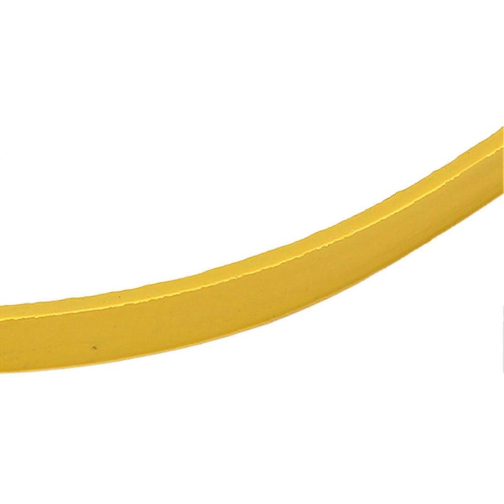 2 Pcs Band Saw Tire Yellow Anti Slip Noise Reduction Rubber Woodworking Bandsaw Wheel for 9 Inch