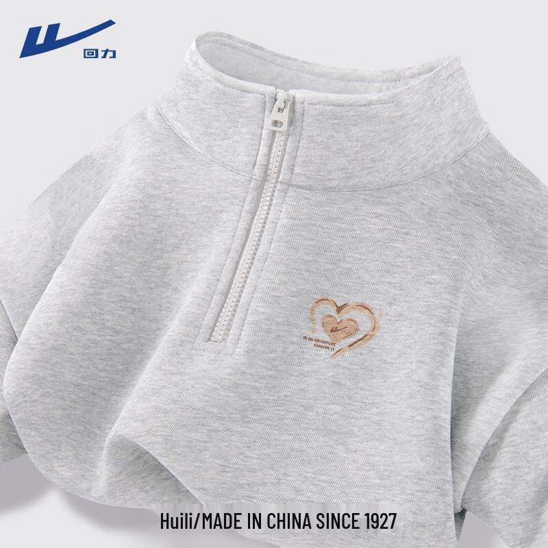 Women's Half-Zip Polo Sweatshirt