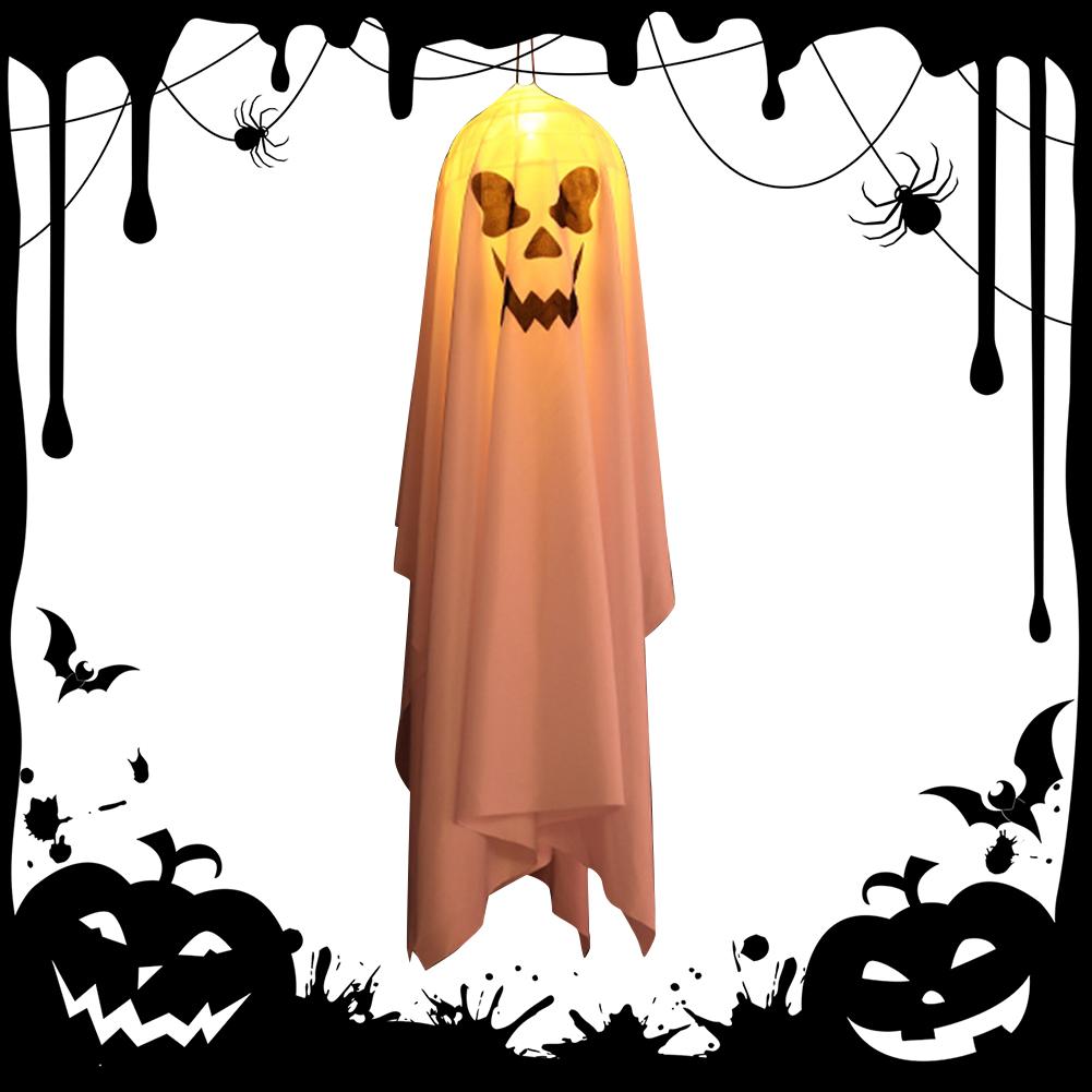 Halloween Decoration Electric Shaker Head Animatronics Pumpkin Light Up Eyes Creepy Sound for Front Garden Patio Lawn