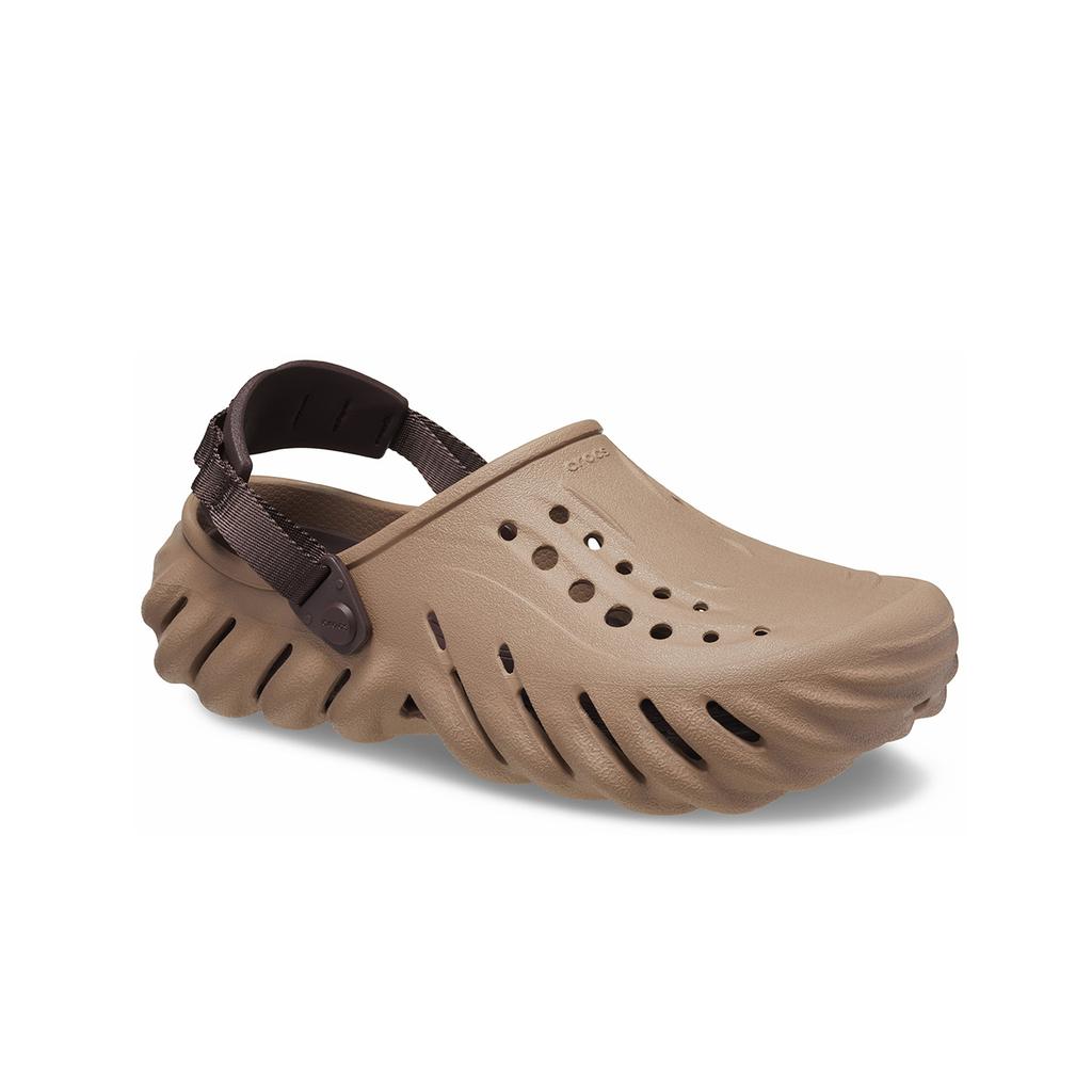 Crocs EVA Bobo Sandals Clog 2cm Unisex Latte Color