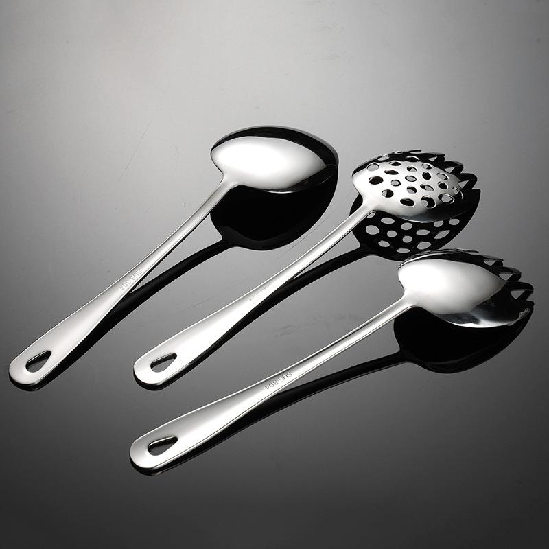 304 Stainless Steel Hanging Hole Male Spoon Male Fork Multi-style Creative Hotel Tableware Household Common Spoon