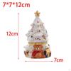 Christmas Tree Jewelry Storage Box Display Case Decorative Ceramic Organizers Trinket for Party