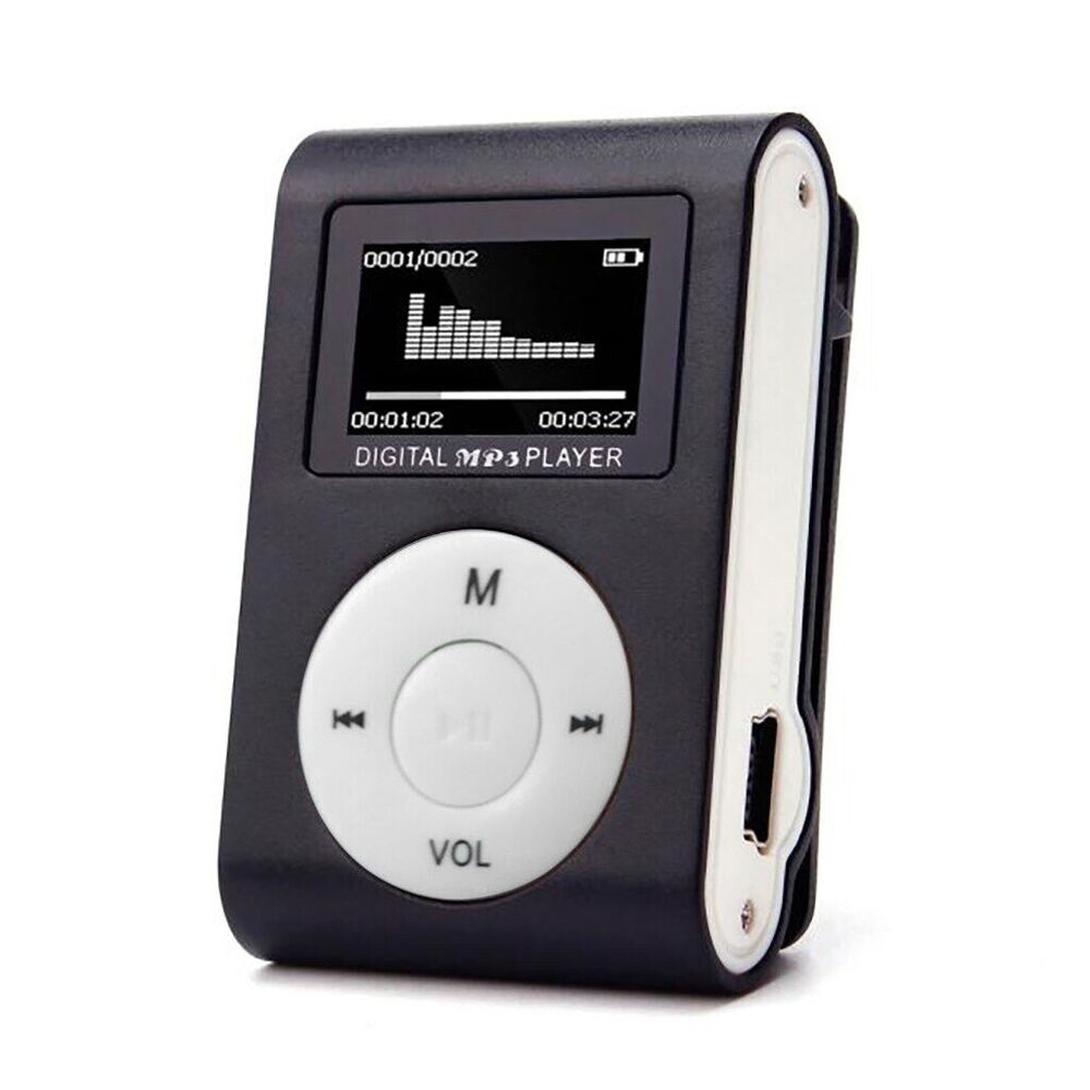 Mini MP3 Player Hifi Mini USB Clip Support 32GB Micro SD TF Card Fashionable Portable Mini USB MP3 Player Walkman