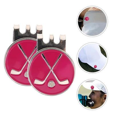 Removable Golf Ball Marker Position Marker Golf Cap Clips Practical Golf Hat Clip  Outdoor Sports
