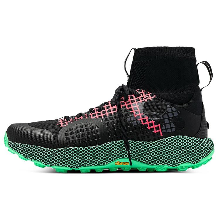 Under Armour HOVR Ridge Trek Black Chestnut Red Green Men s 3025581-001 EU 40