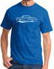 1955 1956 Mercury Monterey Hardtop Redline Design Tshirt