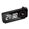 Digital Dual Alarm Clock Adjustable Brightness Temperature Display 5 Minutes Snooze Table Alarm Clock for Bedside
