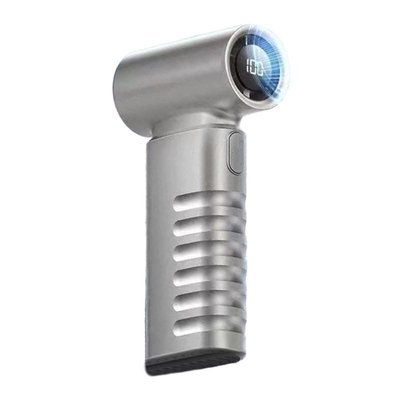 

Powerful Handheld Fan with 199 Speed Setting USB C Charging ABS+PC Construction Suitable for Camping Sports Activity шампанського