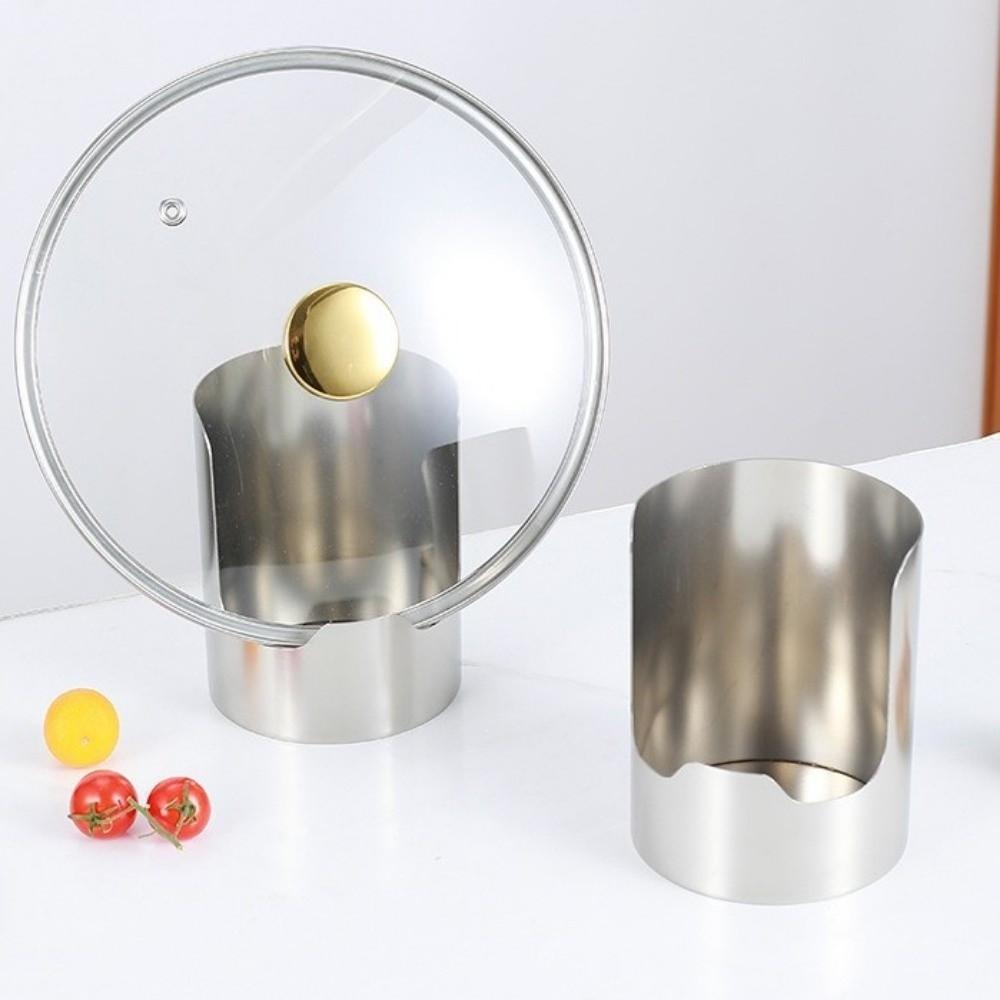 Stable Spatula Holder Easy To Clean Pot Lid Storage Rack Multifunctional Soup Spoon Rack Cooking