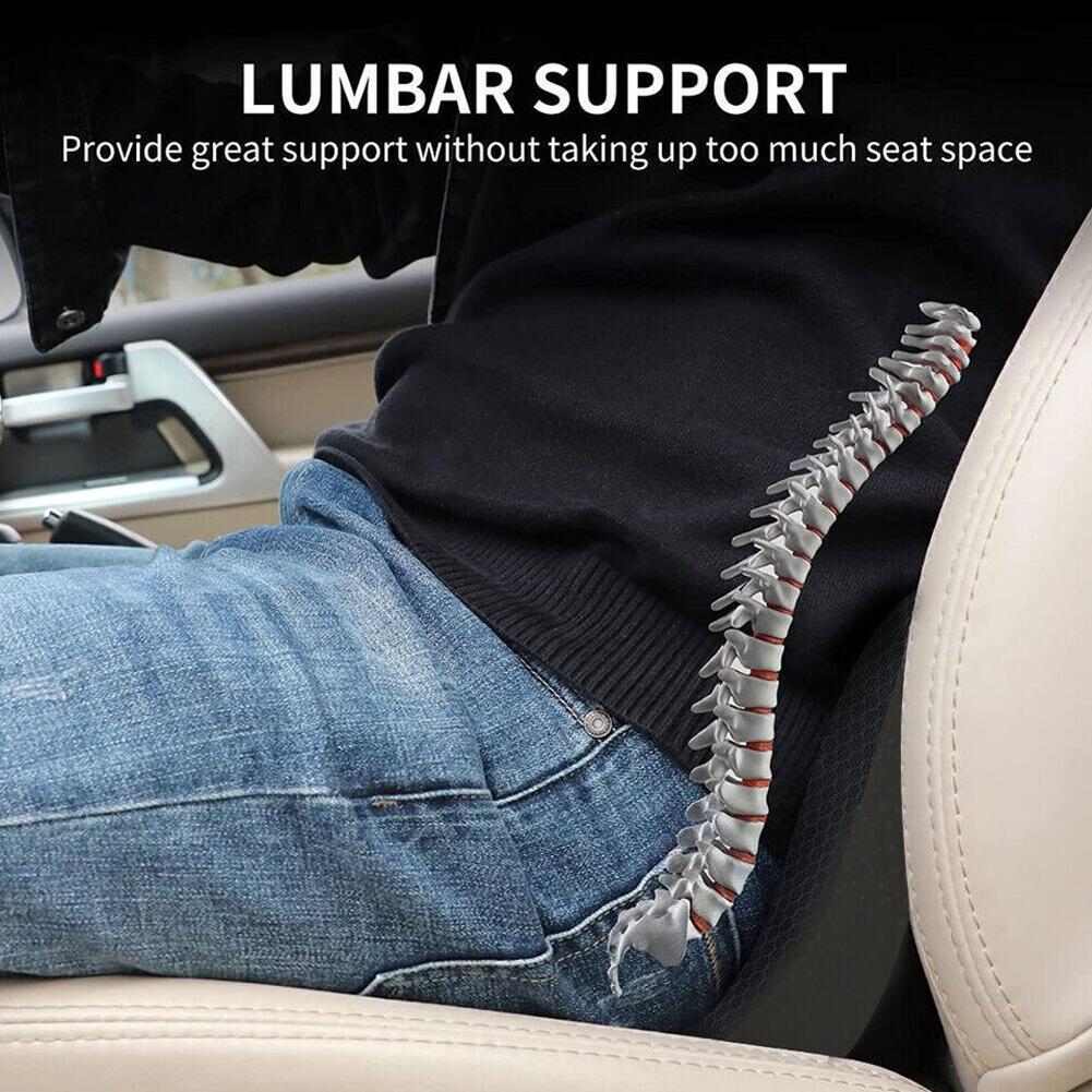 Driver Breathable Seat Pad Multifunctional Car Seat Cushion Memory Foam Buttocks Seat Cushion Summer Breathable Non-Slip Car Pad