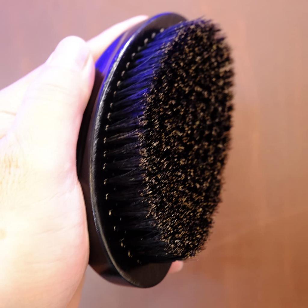 GRIMSTEADS PERM STYLING BRUSH Fade Brush Beard Brush Barber Hair Set Beauty Perm Styling Brush
