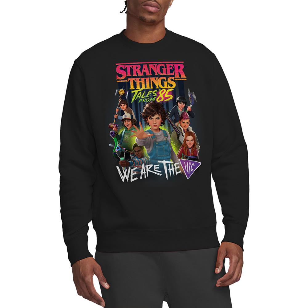 Stranger Things: Tales from Â´85 Unisex Adult Hic Poster Sweatshirt