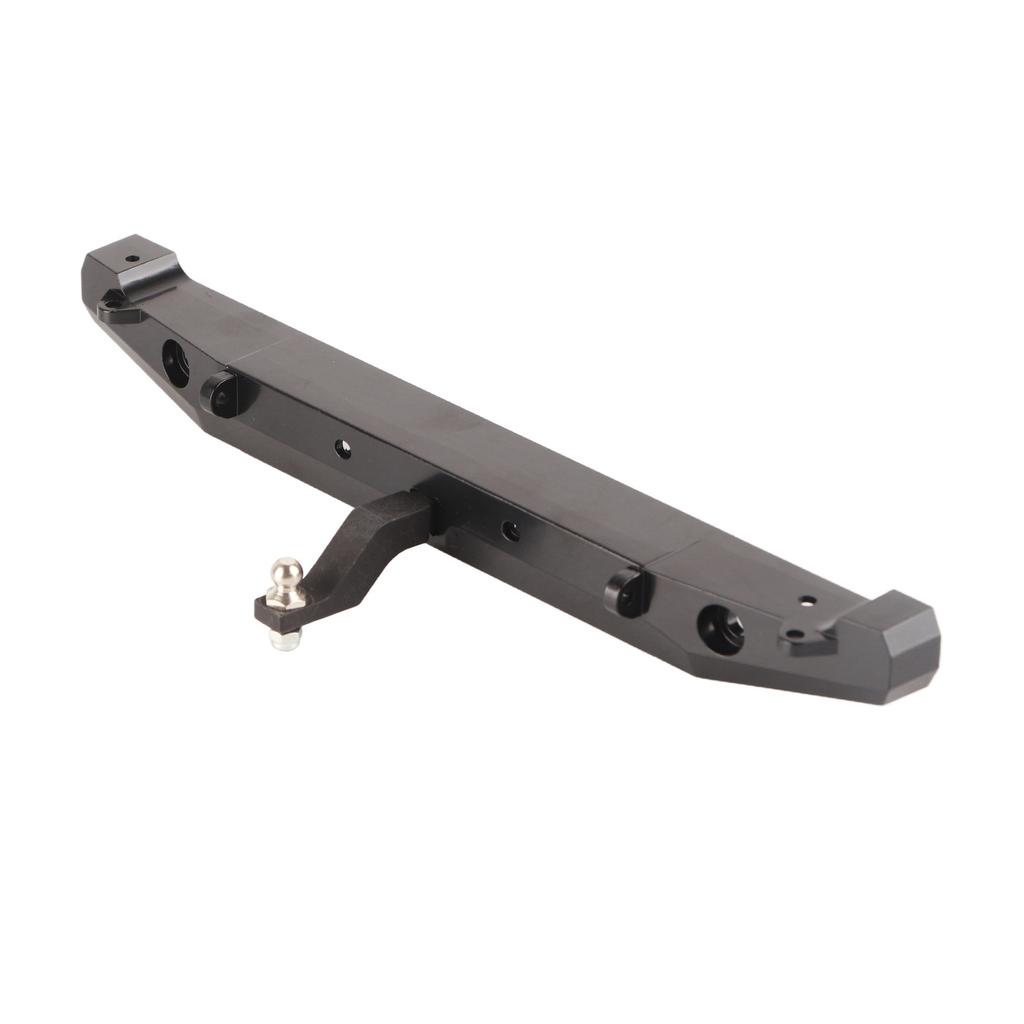 RC Crawler Metal Rr Bumper, RC Vehicle Bumper with LED Lights for SCX10II 90046 RC Crawler