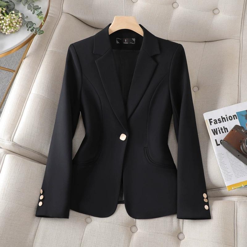 Spring Autumn Blazers Small Suit Jacket Women Fashion Jacket Professional Suit Ladies Blazers Female Outerwear
