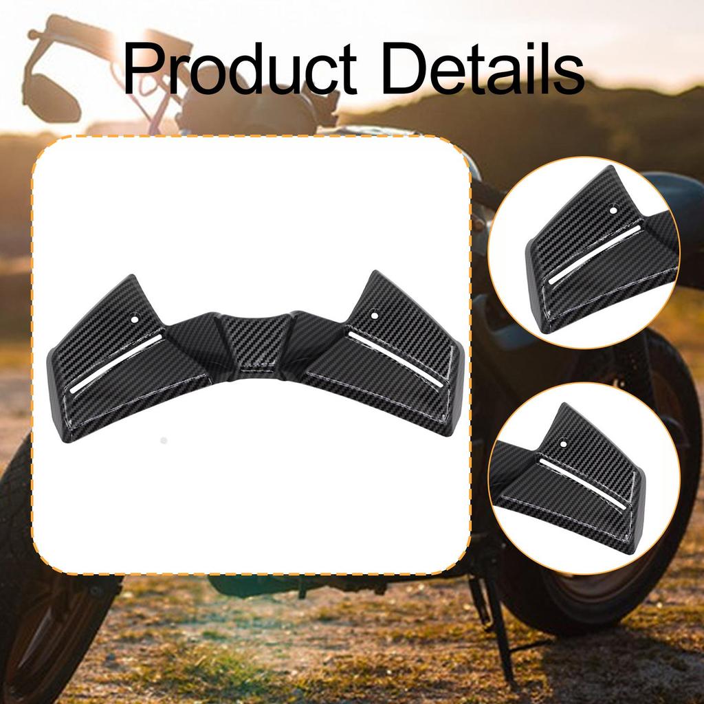 ABS Plastic Nose Cone Front Spoiler Winglets Motorcycle Fairing Upgrade for Yamaha MT 09 Y AMT 2025 2025 Enhanced Ride