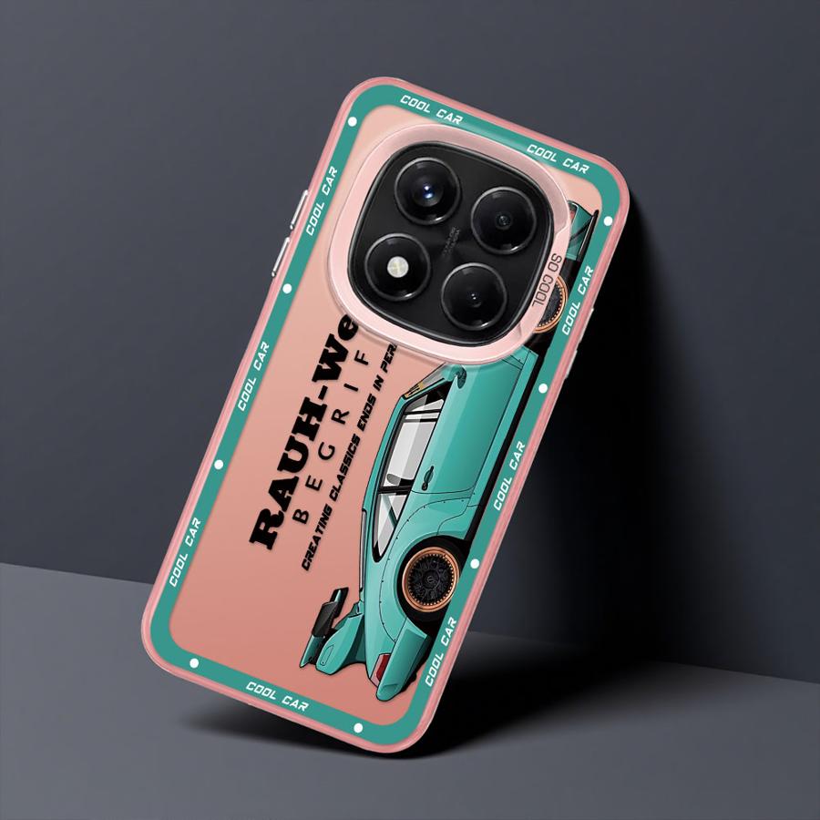 Case for Xiaomi Redmi Note 10 11 Pro 11s 10s 12 13 14 Pro Plus Soft Shell Japanese JDM Drift Car