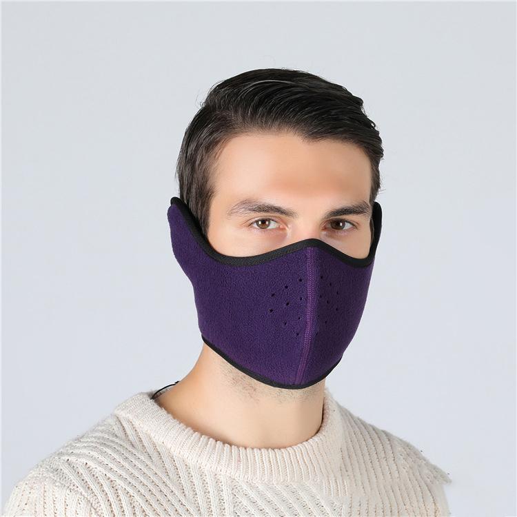 Winter Outdoor Skiing Cycling Mask Ear Mouth Cover Neck Warmer Windproof Reusable Cycling Snowboard Ski Hiking Sport Scarf