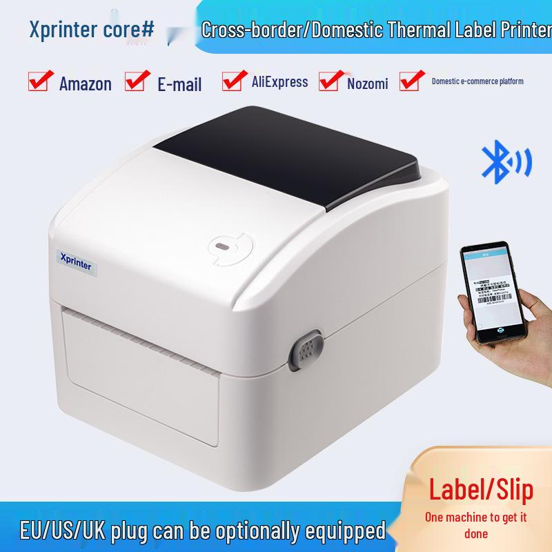 Xinyie 420B Bluetooth Thermal Label Printer 203dpi Wireless/WIFI for Cross-border E-commerce