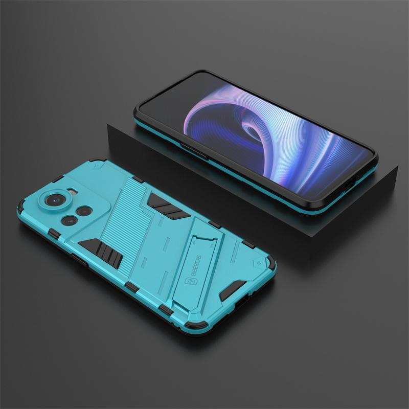For OnePlus Ace 5G Case Car Magnet Shockproof Armor Protective Back Cover For One Plus 10R 10 R 5G Stand Holder Phone Cases