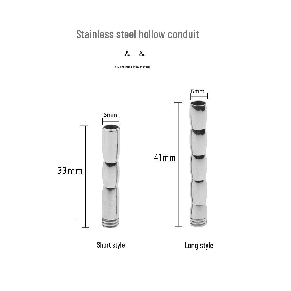 Men's Stainless Steel Chastity Lock, Catheter Alternative, Adult Erotic Accessories, Metal Silicone Birdcage.