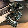 Fair Island Contains Knitted Scarves for Women, Warm In Autumn and Winter, Thickened and Cold-proof, Student Neck Protection, and Advanced Atmosphere