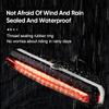 Bicycle Taillight 6 Modes LED Warning Bike Light Rear Flashlight Waterproof Safety MTB Bicycle MTB Helmet Light Cycling Lamp
