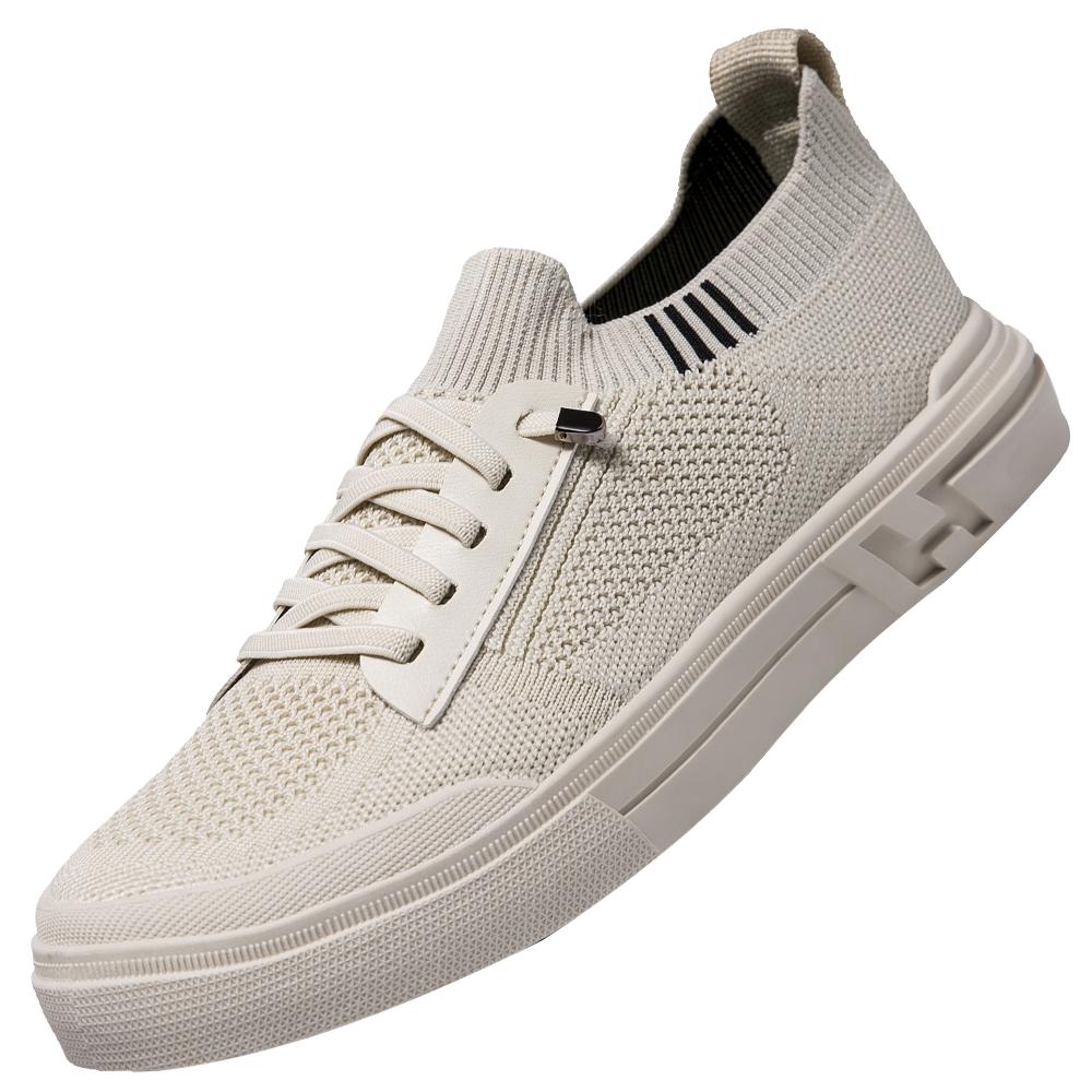 

Brand shoes top quality luxury shoes men fashion sports shoes popular casual shoes men 42 бежевий