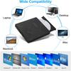 External DVD CD Drive USB 3.0 Type-C 5 in 1 DVD Burner Player Reader With SD/TF & USB Slots Optical Drives For PC Laptop Desktop