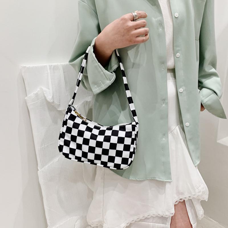 New Fashionable Flow Large Capacity Casual Lightweight Oxford Bag Ladies Fashionable Street One Shoulder