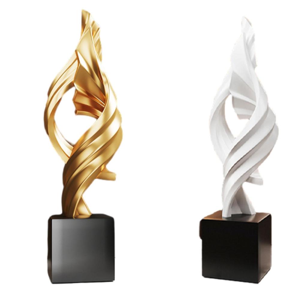 Abstract Art Statue, Desktop Sculpture ,Resin Decorative Statues, Souvenir Resin Art Figurine for Cabinets, Shelf House