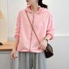 Navava Women Daily Windbreaker Long Sleeve Hoodie Zip Up Nc390