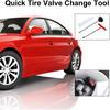 Quick Tire Valve Change Tool, Tire Valve Stem Core Quickly Replacement Tool Kit For Cars, Trucks, Motorcycles Etc (7PCS)