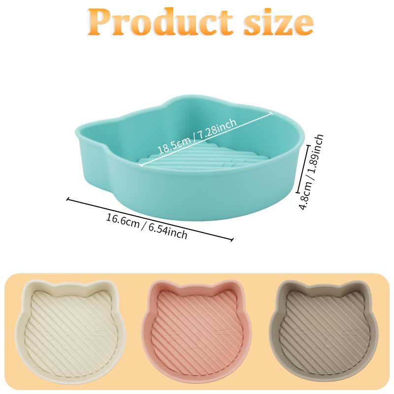 Silicone Microwave Bacon Cooker Tray, Air Fryer Liners Casserole Dish for Oven, Microwavable Grill for Making Crispy in Mins