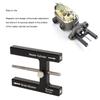 Brake Adjustment Tool Aluminum Alloy Brake Booster Master Cylinder Push Rod for Brake Booster with Adjustable Pin