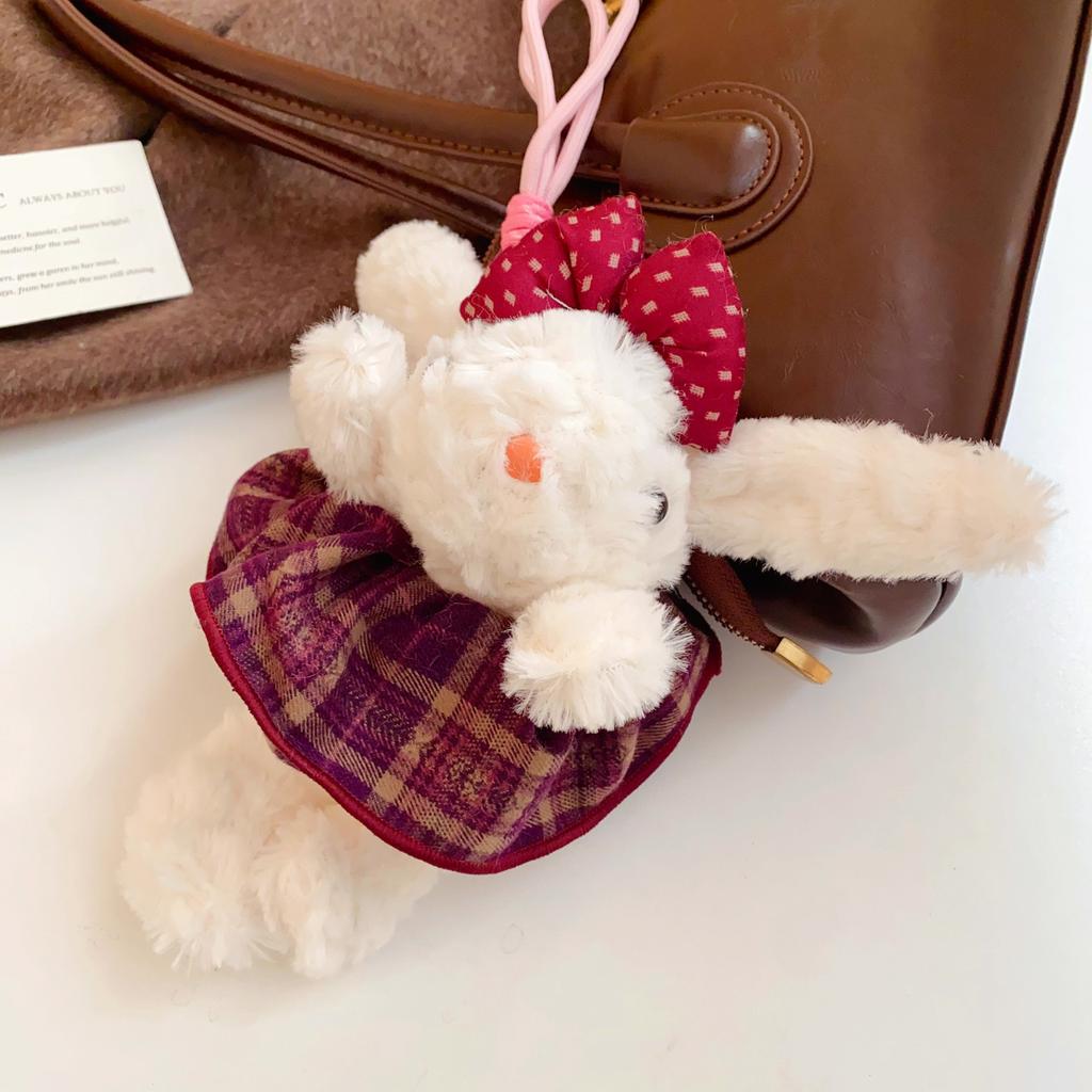 Fresh, Sweet and Cute Rabbit Plush Pendant, a Sexy Pendant, a Small Doll Bag Pendant.