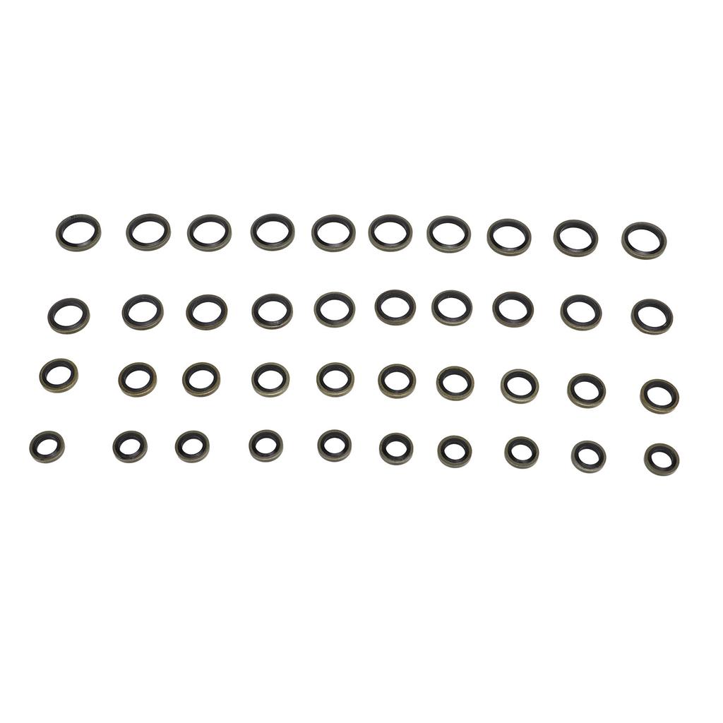 40 Pcs Banjo Bolt Fuel Sealing Washers 3918188 8mm 10mm 12mm 14mm Fuel Line Seals Plate Washers