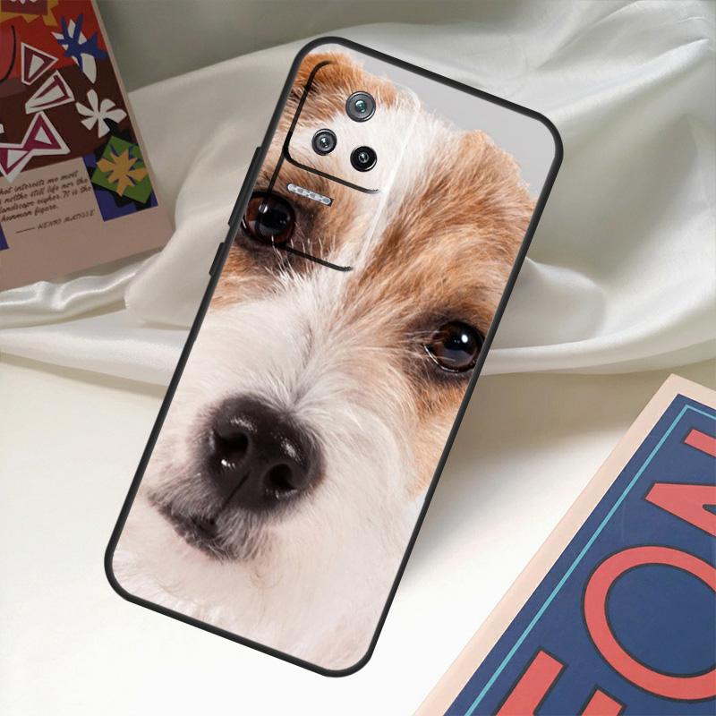 Dog Jack Russell Terrier Funda For POCO M6 Pro X3 X4 X5 X6 M5s F3 F5 Xiaomi 13T Pro 12T 11T 12 13 Lite 14 Ultra Case