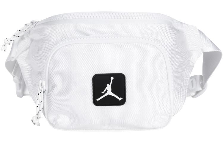 Полиэстерная сумка через плечо, сумка-слинг, поясная сумка Jordan Regular Унисекс Чисто-белый JD2413011AD-003 One Size