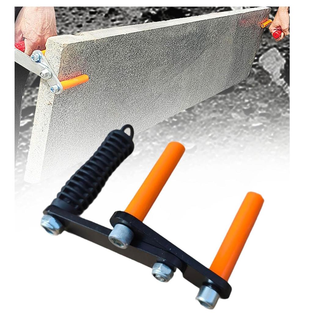 Panel Lifting Tools Drywall Carriers Drywall Panel Mover Heavy Duty Carry Clamp Plasterboard Carrier for Doors Plywood Window, Black Bottom