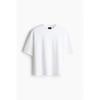 H M Boxy T sHirT Loose fiT wHiTe