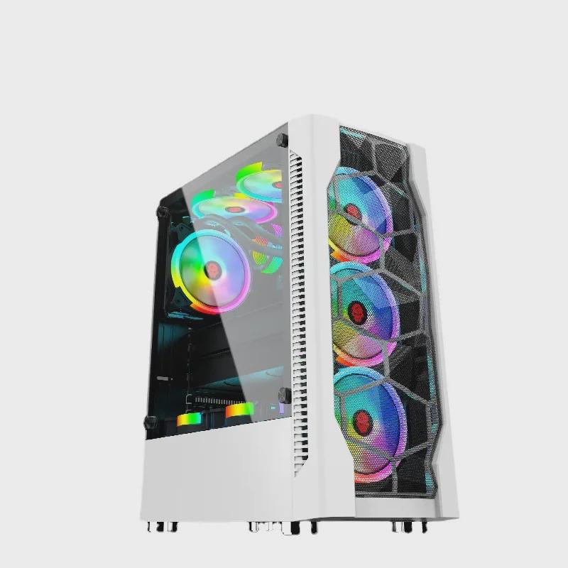 Ice Diamond I Full Side Transparent ATX Gaming PC Case for Water Cooling