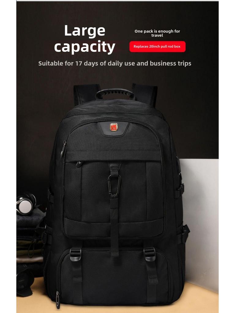 Men's Waterproof Large-Capacity Travel & Sports Backpack for Outdoor & School