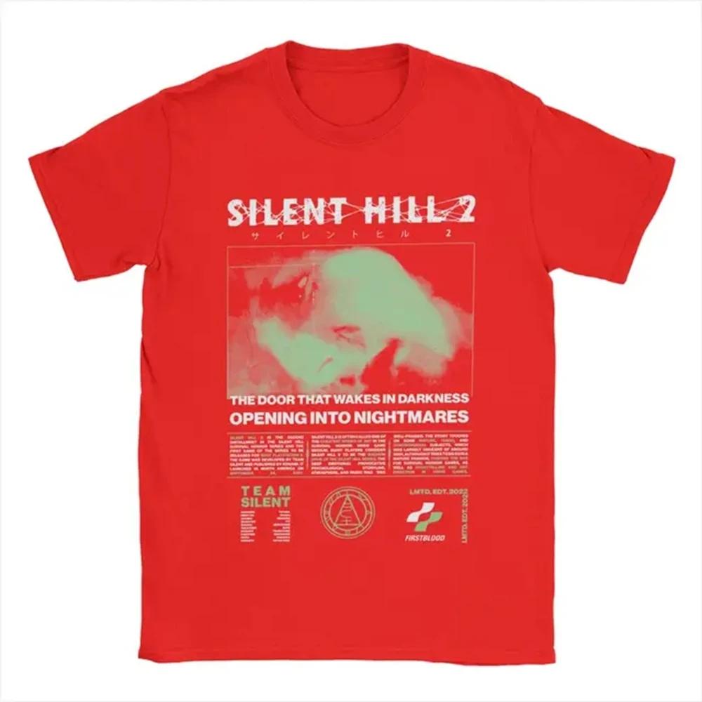 

2025 Men Silent Hill 2 T Shirts Cotton Clothing Casual Short Sleeve Round Neck Tee Shirt Adult T-Shirts S