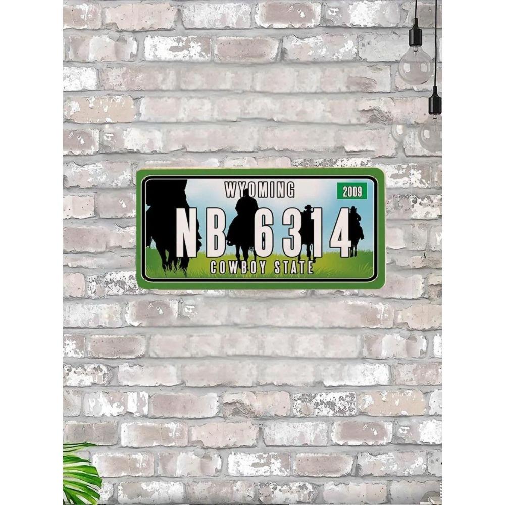 NÁS. registrační značka, USA. SPZ, kovová, 15x30 cm.