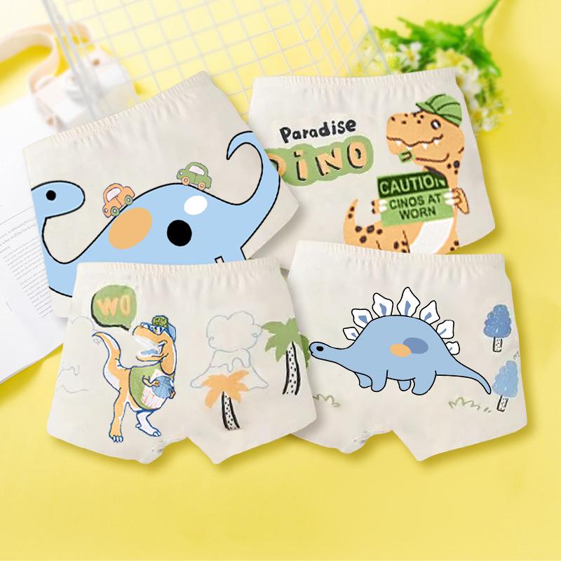 Slip Boxer da Bambino in Puro Cotone - Pantaloncini a Quattro Angoli per Toddler e Neonati