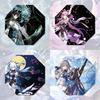 Creative Anime Umbrella With Polyester Fiber Fabric And Black Glue Coating For Adults Yinyue Jun Bronya Fuxuan Jingliu