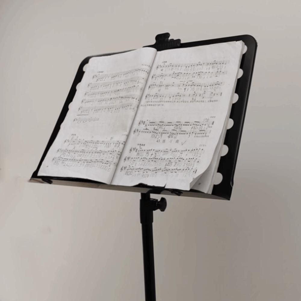 Portable Sheet Music Stand Adjustable Height Music Score Tripod Stand Music Class