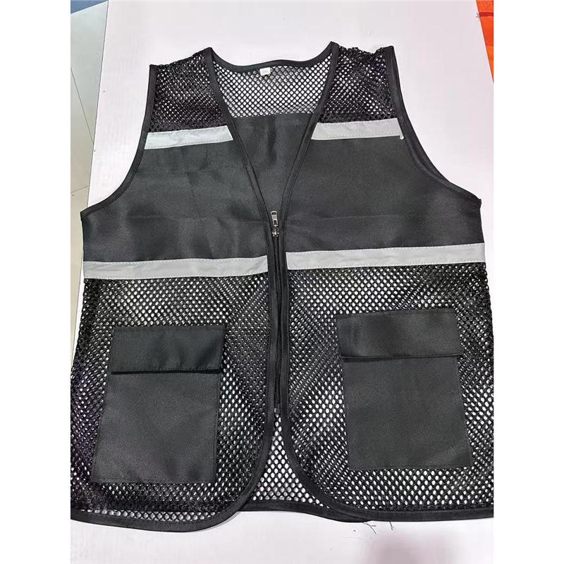 Custom Breathable Mesh Vest with Logo for Volunteer and Promotional Activities