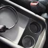 For Honda Odyssey 2005-2010 Carbon Fiber Interior Rear Cupholder Cover Trim
