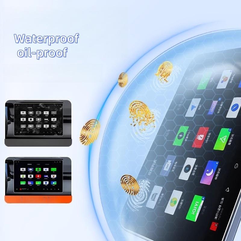 For BYD SONG PLUS DMi EV 2024 2025 Interior Accessories GPS Navigation Screen Tempered glass protective film Anti-scratch Film